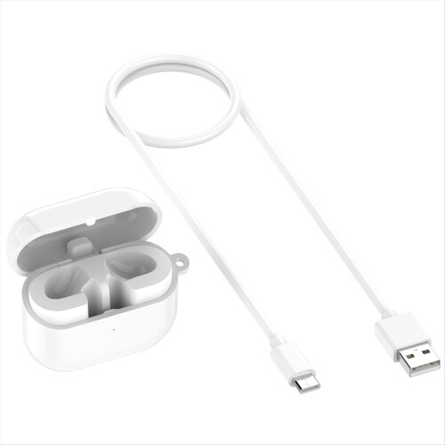 Custodia di ricarica per auricolari Bluetooth Galaxy Buds3, bianca
