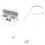 Custodia di ricarica per auricolari Bluetooth Galaxy Buds3, bianca 3