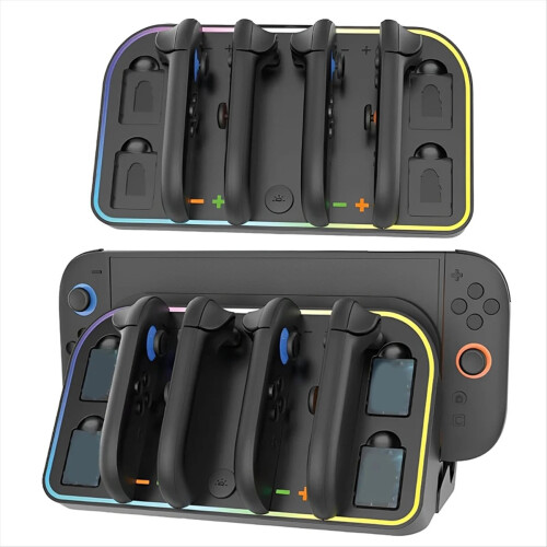 Wall Mount Charger Dock for Switch 2 for Joycon Controller Charging 1