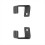 Car Lamp Holder Upper Hood Hinges LED Work Light Mount Brackets 6