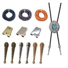 1 Sets Bolo Tie Making Kit Bolo Tie Tips Ersatz-Endkappen Bolo