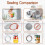 48 PCS Regular Mouth MasonJar Lids and Rings 4