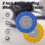 Roda de polimento de vias aéreas de 8 polegadas, kit de polimento de roda de alumínio de 9 peças 5