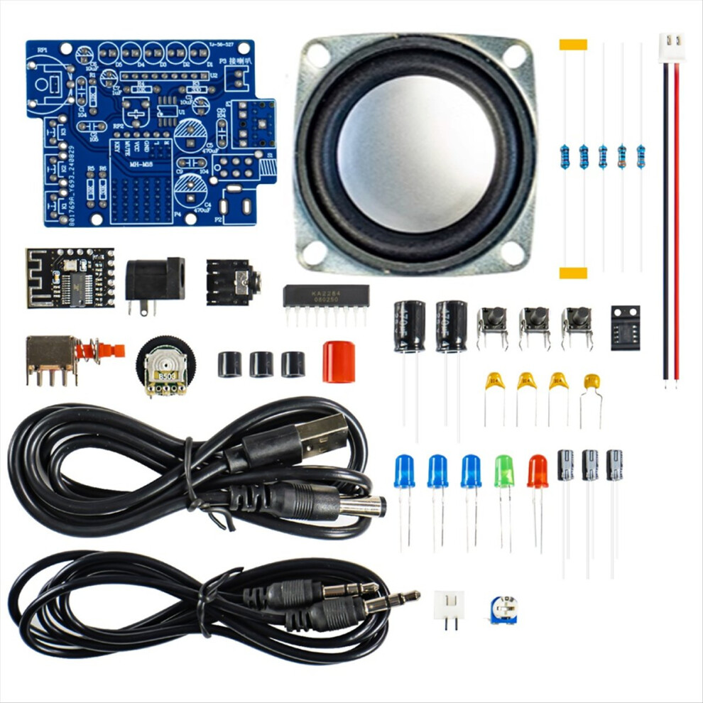 Diy Kit Electronic Amplifier Bluetooth Speaker Circuit Board 4851329422730