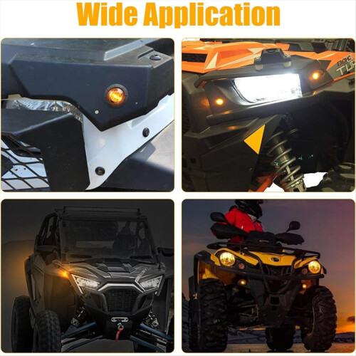Universal UTV ATV Blinker Kit mit Spalte Blinker Schalter für 2
