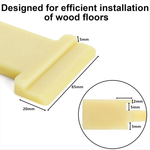 2Pack 4 in 1 Flooring Tools, Wood Floor Installation Tapping Block 2