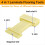 2Pack 4 in 1 Flooring Tools, Wood Floor Installation Tapping Block 6
