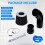Cool Air Intake Kit, Filter Induction Flow Hose Pipe Kit 5
