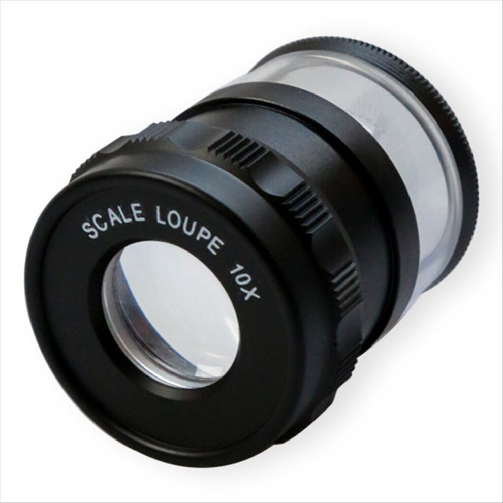Umã¦Rket Hand-Held Microscope Magnifying Glass 10X- Jewelers Loupe