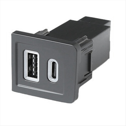 For T5 2008-2012 Phone Charging Adapter USB Car 1