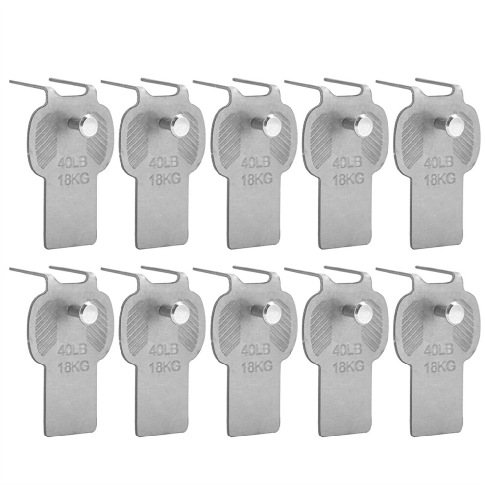 10Pcs 40Lb Large Wall Picture Frame Hangers Poster Painting Hanger 4851529655280