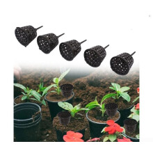 Fertiliser Mesh Baskets Pack Of 100 Orchid Fertiliser, Bonsai Succulent Fertiliser Box With Lid, Large Size Coffee Color