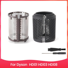 Filtre intérieur et cage de filtre extérieur pour sèche-cheveux HD01 HD03 B