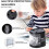 Taille-crayon automatique Eagle, alimenté par batterie ou USB, deux trous 4