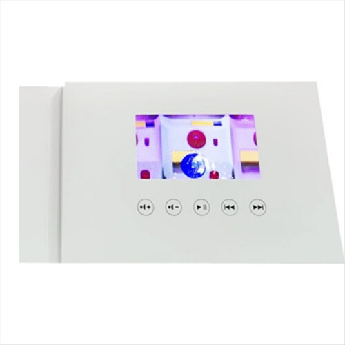 Βιντεοφυλλάδιο ευχετήριων καρτών με οθόνη LCD, ηλεκτρονική κάρτα LCD HD 2