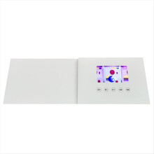Video-Grußkarte Videobroschüre mit LCD-Bildschirm LCD HD E-Card