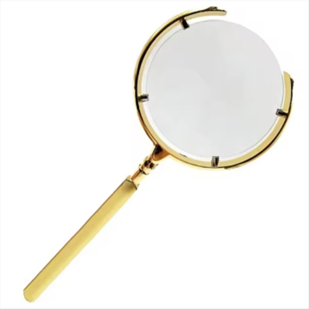 Umã¦Rket Glass 6X Lens Opening Metal Frame Loupe For Inspection Jewelry