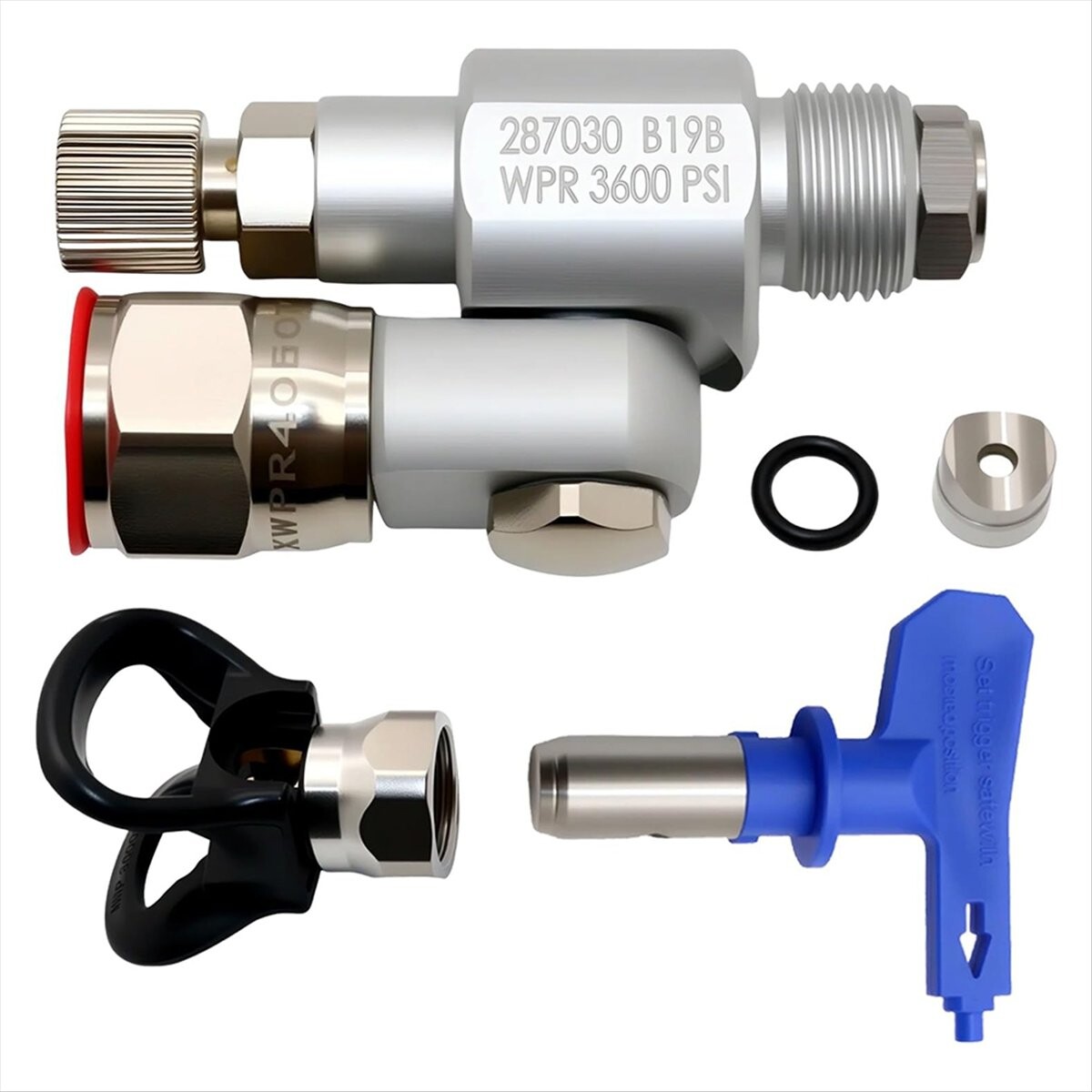 Vanne De Verrouillage Pivotante Anti-salive Nalve 287030 - Pour Extensions, Neuve