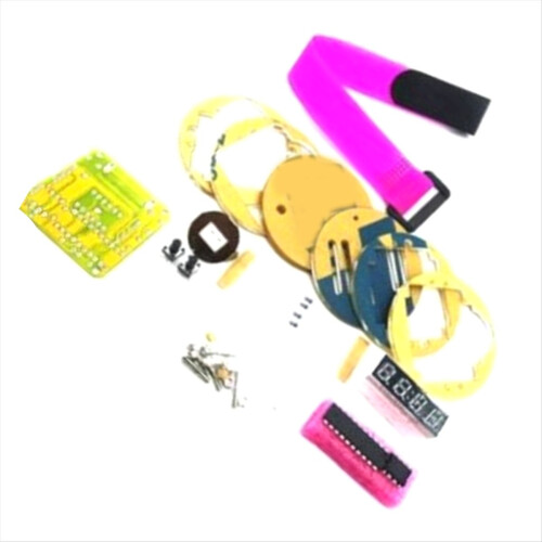 DIY Kit Watch Electronic Clock Single-Chip LED Digital Watches 2