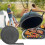 Packning för högtemperaturgrill för lockets topp, packning för rökare 6