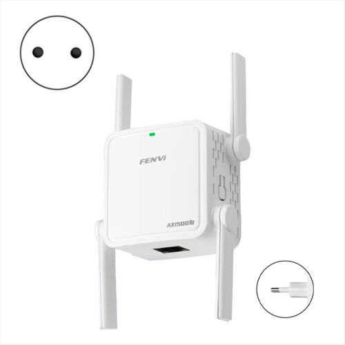 AX1500 WiFi 6 Repeater Διπλής Ζώνης 2.4GHz/5GHz EU PLUG 1