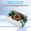 100W 6A DC DC Buck Converter Step-Down Spannungsreglermodul 5
