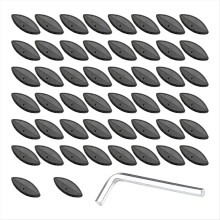 50Pcs P15 Plywood Fastener Biscuit Joiner Tenons Tool