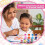 Acrylic Paint Set, Kids Paint Set Container Strips Storage 5