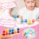 Acrylic Paint Set, Kids Paint Set Container Strips Storage 2