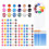 Acrylic Paint Set, Kids Paint Set Container Strips Storage 1