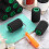 Textured Paint Roller Kit, 4 Inch Bed Liner Roller Covers with Frame 5