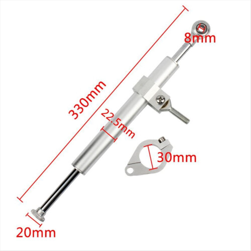 Motorcykel 330MM CNC Universal Dæmper Styringsdæmper til 1