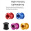 5Pcs Chainring Bolts Set 8.5mm Double Chainring Screws 4