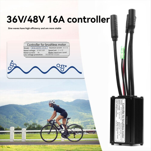 EBike-Controller KT-16A 36/48V 6-Röhren-Sinuswellen-Controller 2