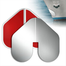 2x Edelstahl-Bugschutz für Boote – BowGuard, rostfrei, langlebig, inkl. 2 Halterungen