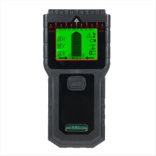 Wandscanner 7 in 1 Multifunctionele Wanddetector voor Studs zwart