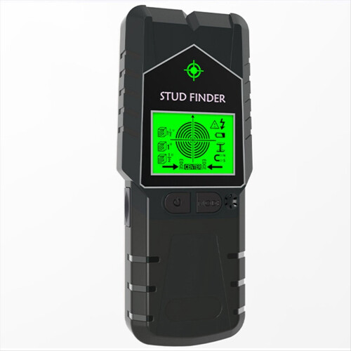 Stud Finder Wall Scanner 6 σε 1 Stud Detector, για Wood Metal Black 2