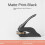 Εκτύπωση Steel Printing Desktop Steel Print (Ματ) Μαύρο 2