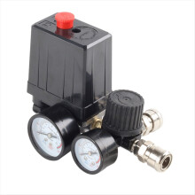 3000L/Min luftpumpe kontrolventil 0-180 PSI måler 220V/380V