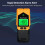 Stud Finder Wall Scanner 6 σε 1 Stud Detector, για Wood Metal Orange 2