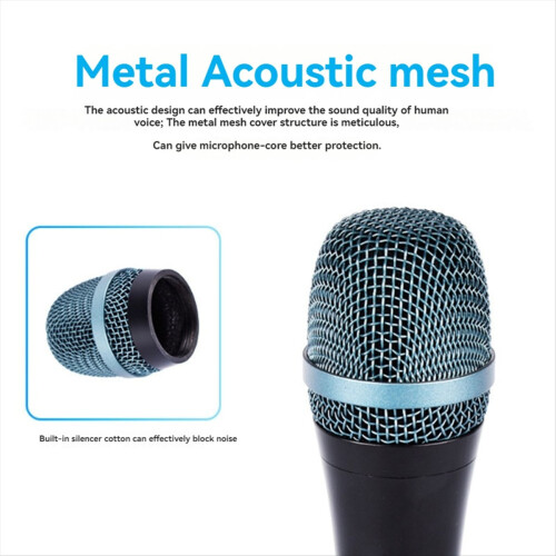 E945 Wired Dynamic Super-Cardioid Vocal Microphone, Handheld Mic 2
