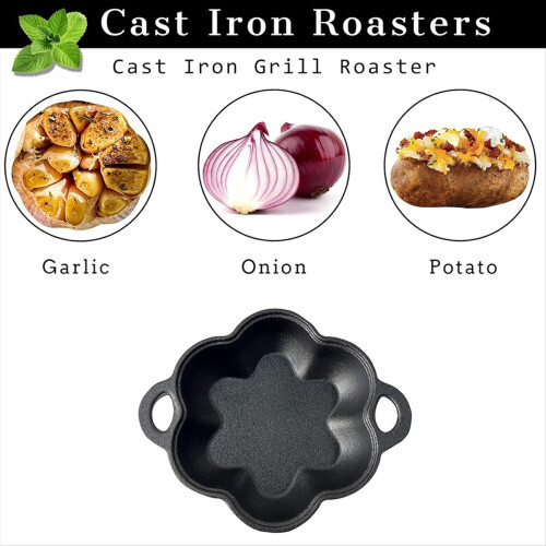 Χυτοσίδηρος Smoker Roaster Garlic Roster , Smoker Box 2
