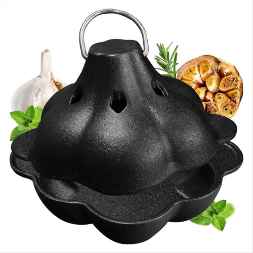 Χυτοσίδηρος Smoker Roaster Garlic Roster , Smoker Box 1