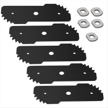 5 lames de coupe-bordure robustes Edge Hog de 7-1/2 pouces pour