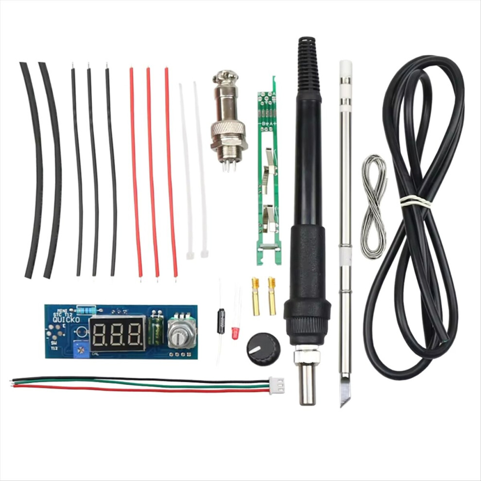 Stc-T12 Solder Iron Diy Kits, Digital Soldering Iron Station Kits 4852900812698