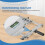 Multifunctional Cutting Machine Woodworking Table Saw Circular Saw 4