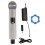 Draadloze handheld dynamische microfoon karaokemicrofoon 1 microfoon 1
