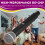 Draadloze handheld dynamische microfoon karaokemicrofoon 1 microfoon 6