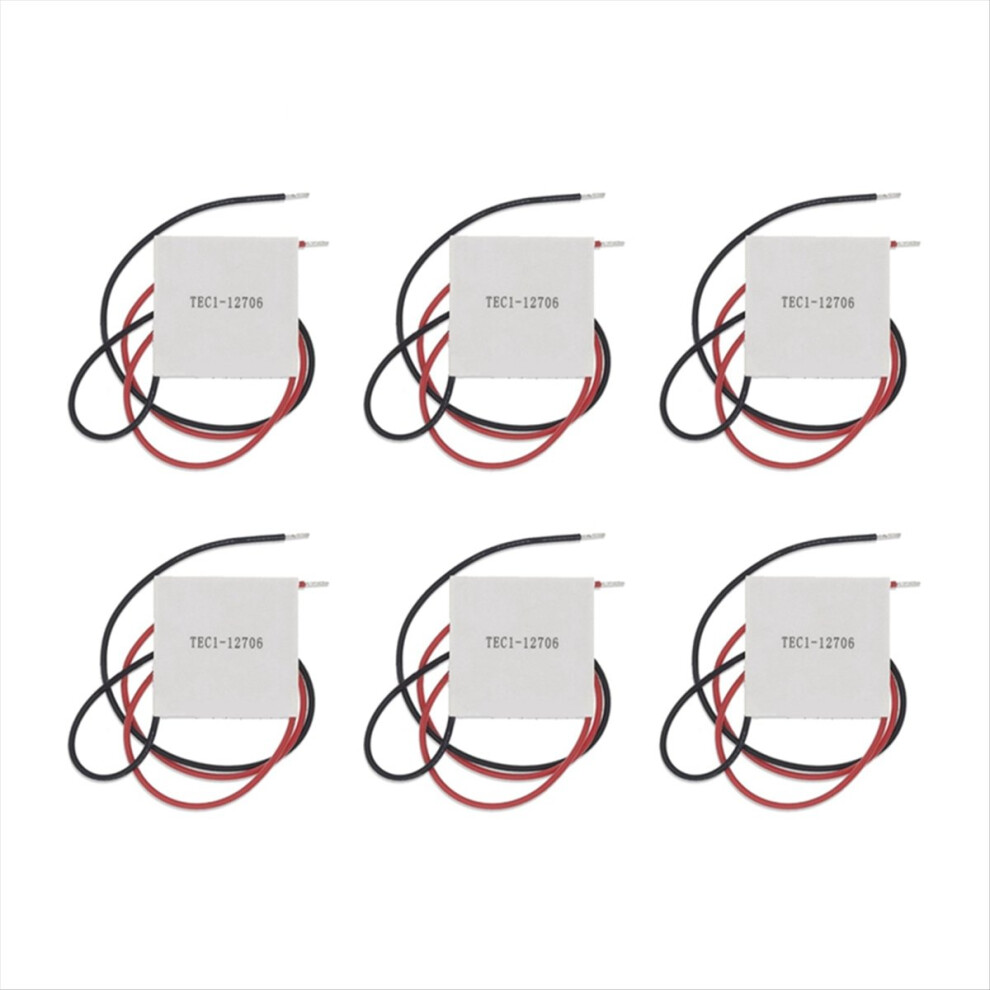 6Pcs Tec1-12706 Thermoelectric Cooler Peltier 4852041445830