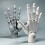Universal Flexible Hand Model, Movable Artist Mannequin Hand Shape, B 3